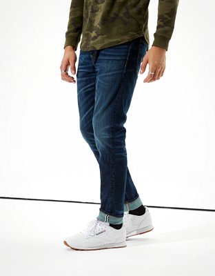 Мужские джинсы American Eagle AE Flex Slim Selvedge Jean — фото 5