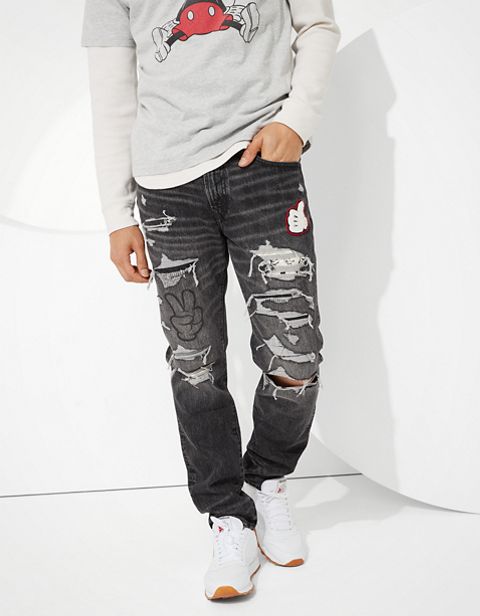 Мужские джинсы American Eagle Disney X AE Slim Jean