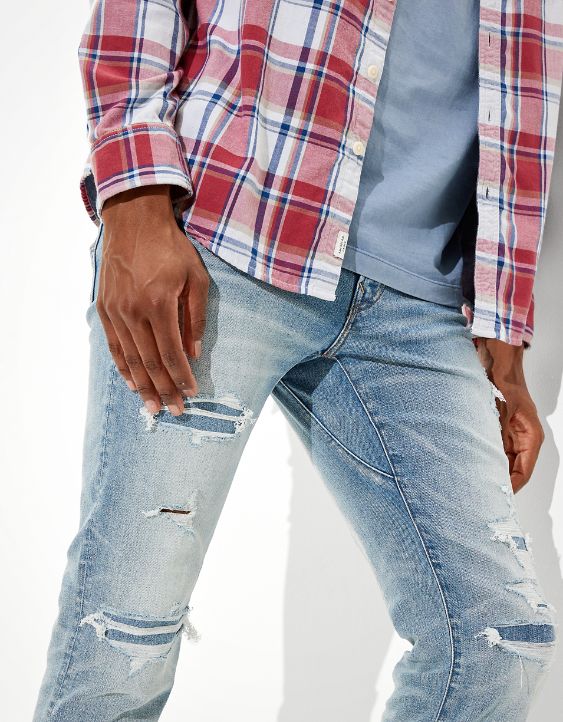 AE AirFlex+ Patched Move-Free Slim Jean