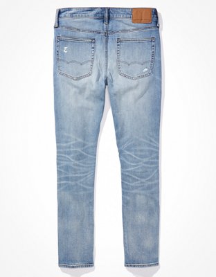 Мужские джинсы American Eagle AE Flex Patched Slim Jean — фото 4