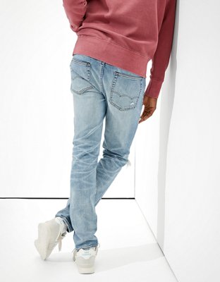 Мужские джинсы American Eagle AE Flex Patched Slim Jean — фото 2