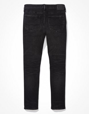 Мужские джинсы American Eagle AE AirFlex 360 Patched Slim Jean — фото 4