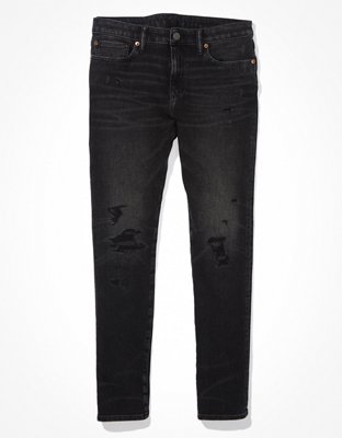 Мужские джинсы American Eagle AE AirFlex 360 Patched Slim Jean — фото 3
