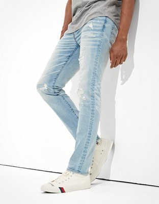 ae airflex 360 patched skinny jean