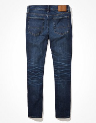 Мужские джинсы American Eagle AE AirFlex 360 Patched Move-Free Slim Jean — фото 4