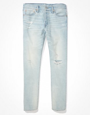Мужские джинсы American Eagle AE Ripped Slim Selvedge Jean — фото 3