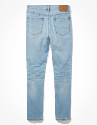 Pantalon Slim American Eagle Airflex+ Active - Gris, 30x32, Neuf Avec étiquettes
