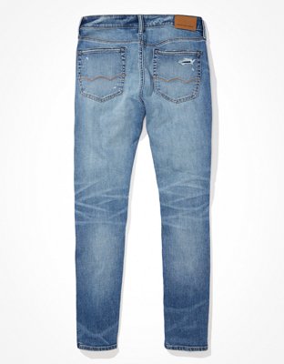 Мужские джинсы American Eagle AE Pride AirFlex+ Patched Slim Jean — фото 3