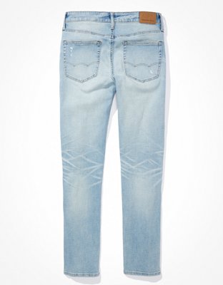 Мужские джинсы American Eagle AE AirFlex+ Patched Slim Jean — фото 4