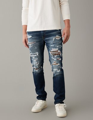 American Eagle Ripped Jeans W30 L32 - Men - 1743031411