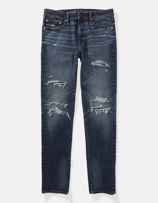 Мужские джинсы American Eagle AE AirFlex+ Slim Ripped Jean — фото 3