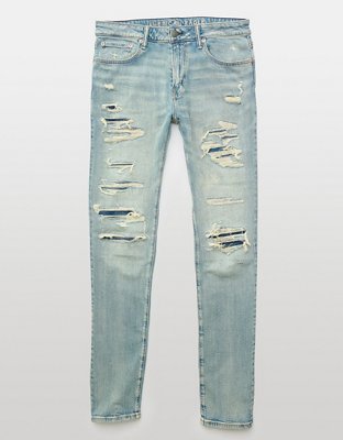 AE AirFlex+ Slim Jean con Parches y Fibras de TENCEL™