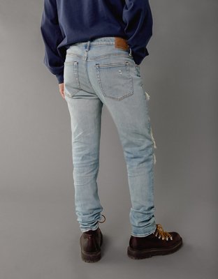 AE AirFlex+ Slim Jean con Parches y Fibras de TENCEL™