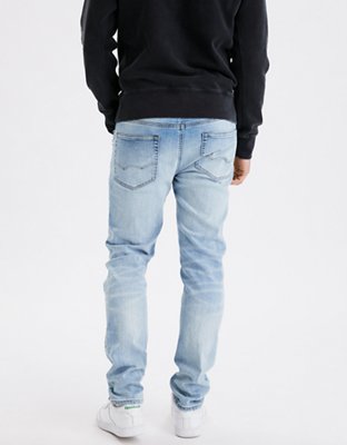 Мужские джинсы American Eagle AE AirFlex+ Ripped Athletic Fit Jean — фото 2