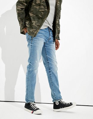 Мужские джинсы American Eagle AE Flex Ripped Athletic Fit Jean — фото 4