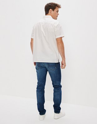 Мужские джинсы American Eagle AE AirFlex+ Distressed Athletic Fit Jean — фото 2