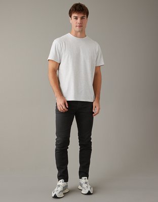 JEANS NEGROS PARA HOMBRES CON ESTILO 