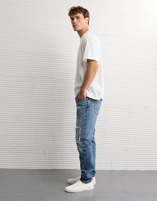 AE AirFlex+ TENCEL™ Fibers Patched Athletic Fit Jean