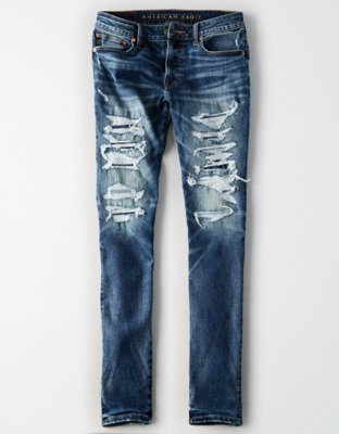 White Ripped Jeans Mens American Eagle Promotions