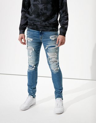 AE AirFlex+ Skinny Jean con parches