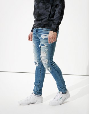 AE AirFlex+ Skinny Jean con parches