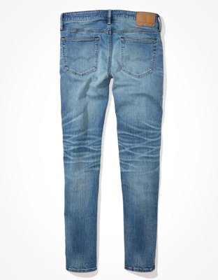 Мужские джинсы American Eagle AE Cozy AirFlex+ Patched Skinny Jean — фото 4