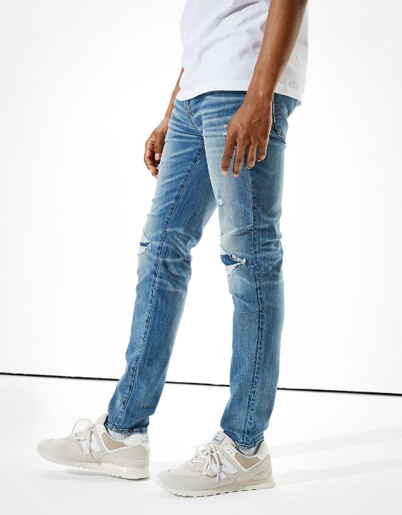 AE Cozy AirFlex+ Patched Skinny Jean