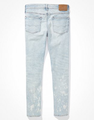 Мужские джинсы American Eagle AE AirFlex+ Patched Skinny Jean — фото 2