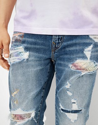 AE Pride AirFlex+ Ripped Skinny Jean