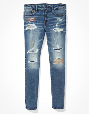 AE Pride AirFlex+ Ripped Skinny Jean