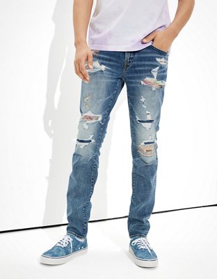 AE Pride AirFlex+ Ripped Skinny Jean