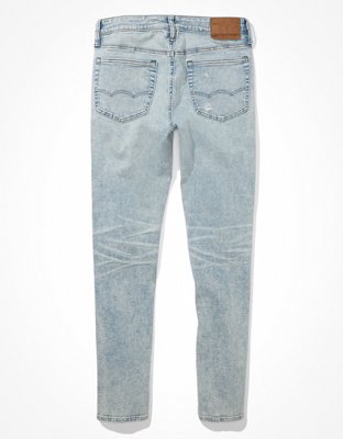 Мужские джинсы American Eagle AE AirFlex 360 Patched Skinny Jean — фото 4