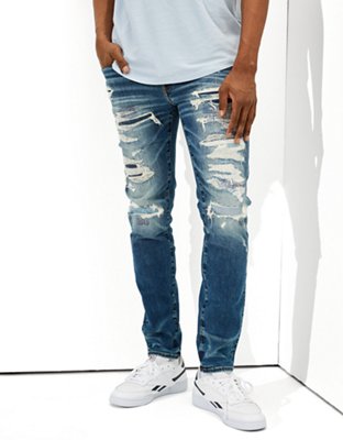 AE AirFlex 360 Patched Skinny Jean