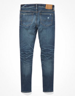 Мужские джинсы American Eagle AE AirFlex 360 Move-Free Ripped Skinny Jean — фото 4
