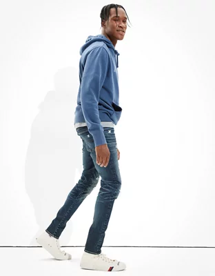 AE AirFlex 360 Move-Free Ripped Skinny Jean