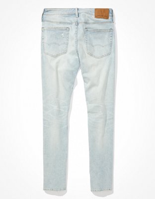 Мужские джинсы American Eagle AE AirFlex 360 Ripped Skinny Jean — фото 5
