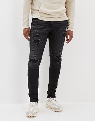 Shop AE AirFlex+ Ripped Skinny Jean online