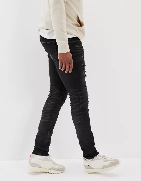 AE AirFlex+ Patched Skinny Jean