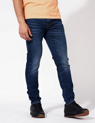 A pie Centro de la ciudad Cadera Jeans para hombre: Skinny, Slim, Athletic y más | American Eagle