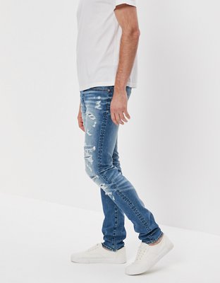 AE AirFlex+ Skinny Jean con parches