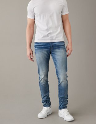 FITS Frontwalk Men Ripped Jeans Fashion Destroyed Pants Casual