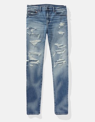 AE AirFlex 360 Skinny Jean con rasgados