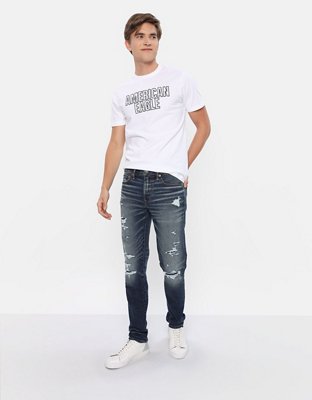 American eagle store distressed jeans mens