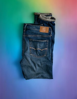 AE AirFlex+ Patched Skinny Jean