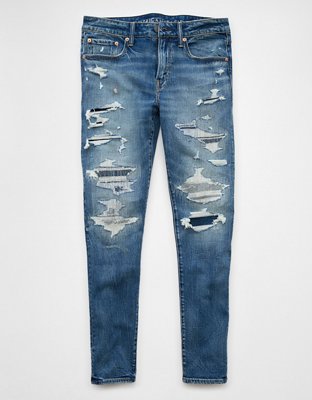 AE Flex+ Patched Skinny Jean