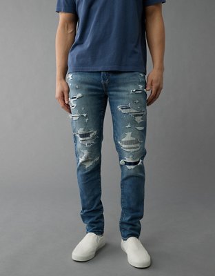 AE Flex+ Patched Skinny Jean