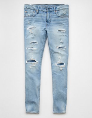 AE Flex+ Skinny Jean con Parches