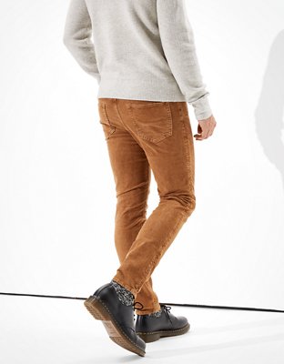 Мужские брюки American Eagle AE Corduroy Skinny Pant — фото 2