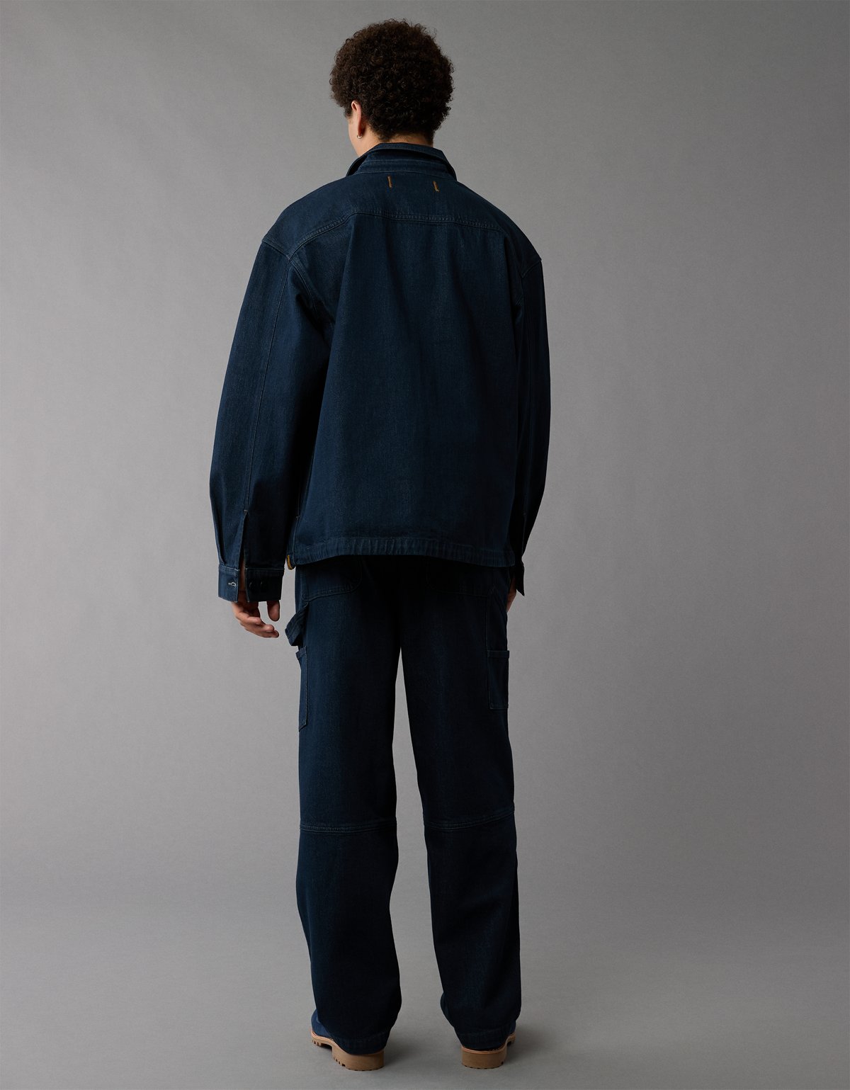 Timberland x AE Wide-Leg Denim Work Pant - image 2