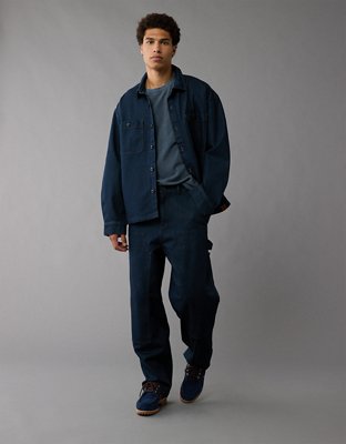 Timberland x AE Wide-Leg Denim Work Pant